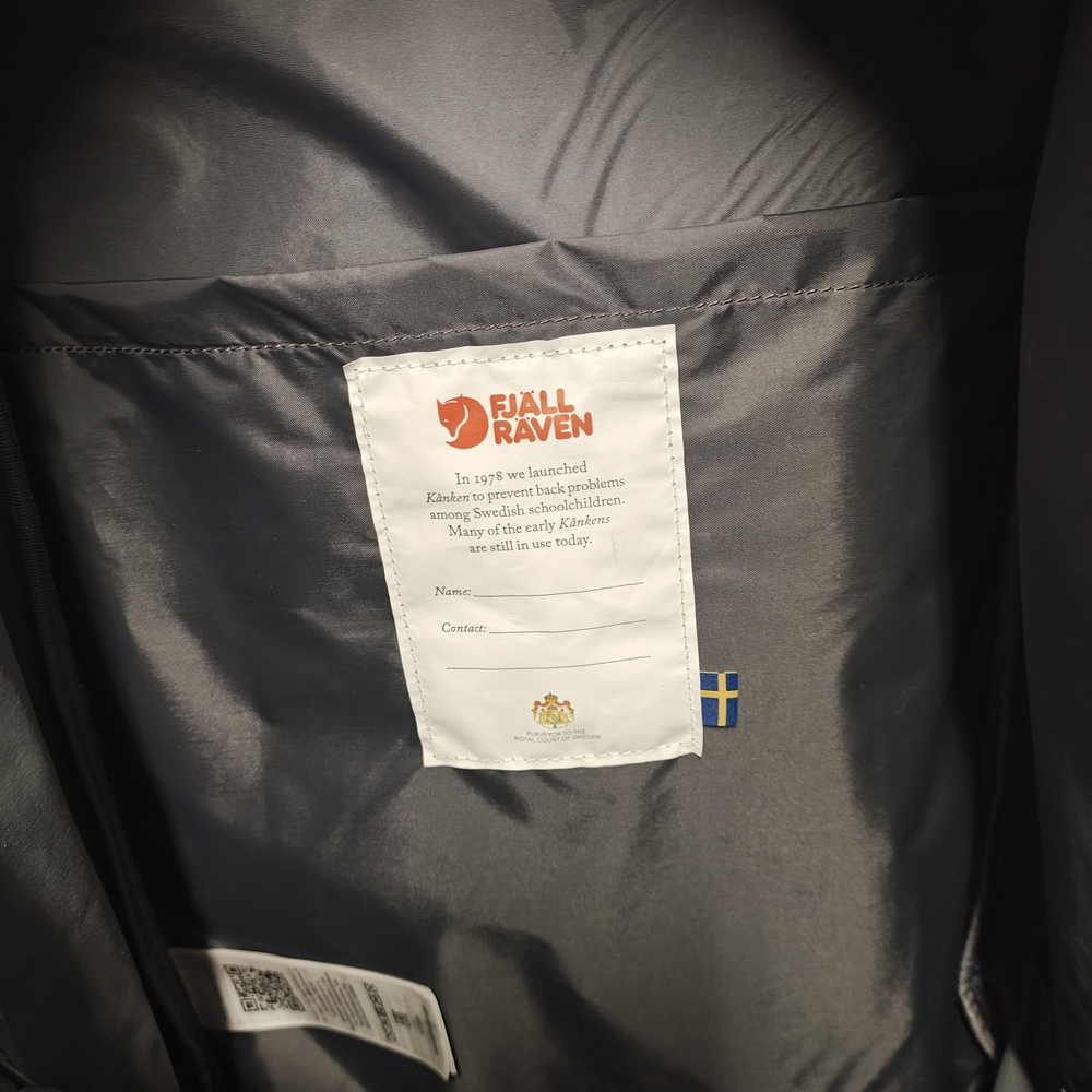Kånken Graphite Backpack - Picture 2 of 3